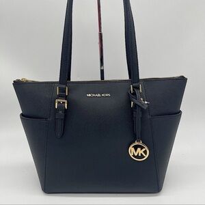 Michael Kors Charlotte Tote Bag Black